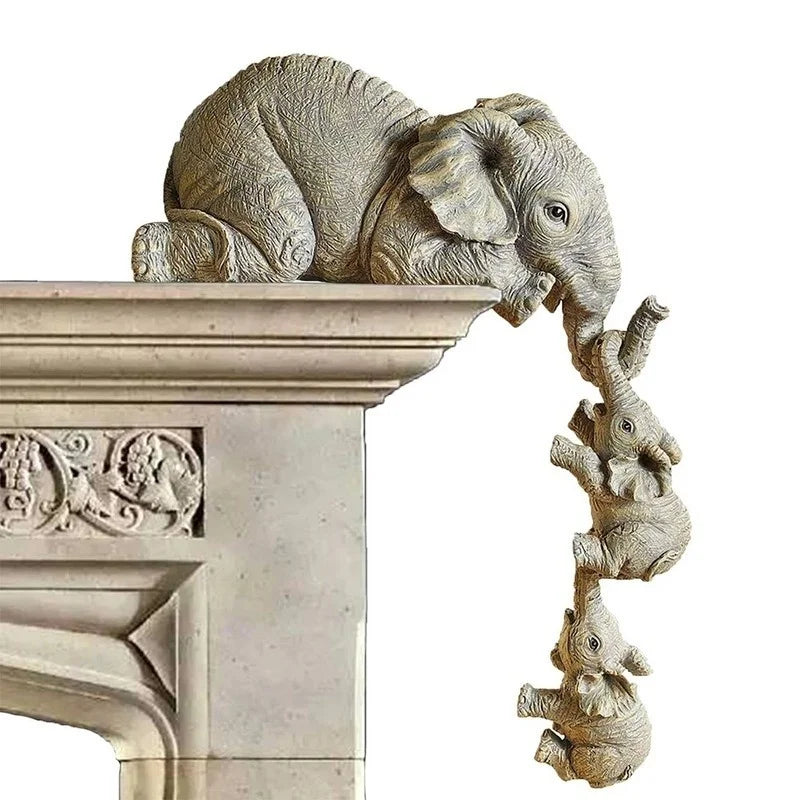 Elephant Figurine Set