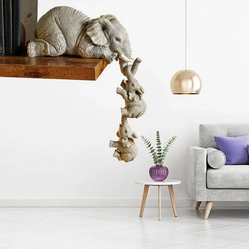 Elephant Figurine Set