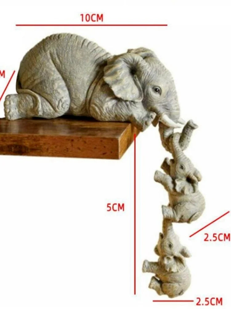 Elephant Figurine Set