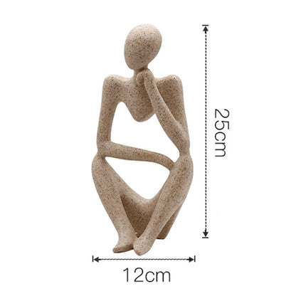 Abstract Thinker Statue
