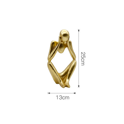 Abstract Thinker Statue