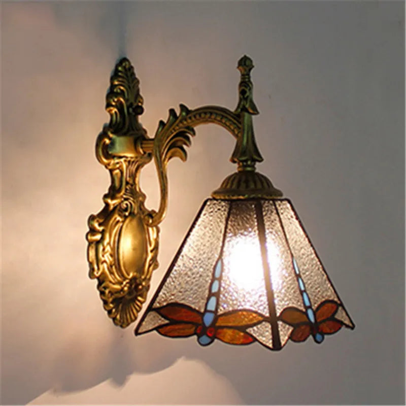 Turkish flower wall light