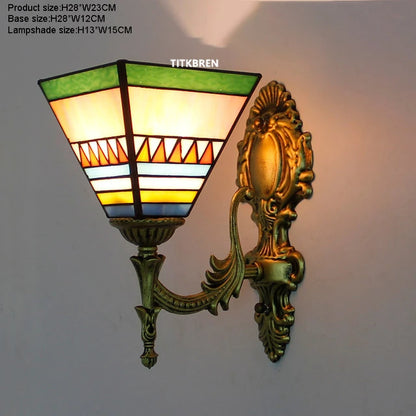 Turkish flower wall light