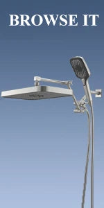 High-Pressure Rainfall Shower Heads
