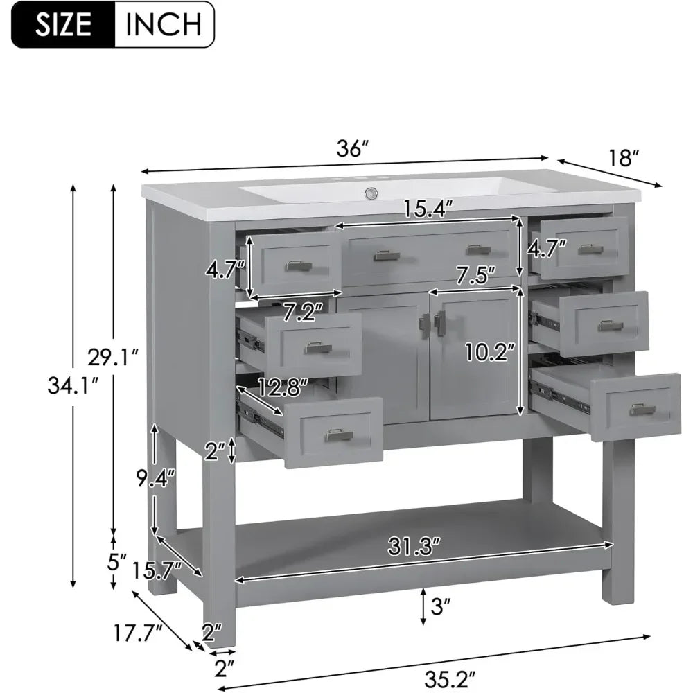 Bathroom Vanity with Sink