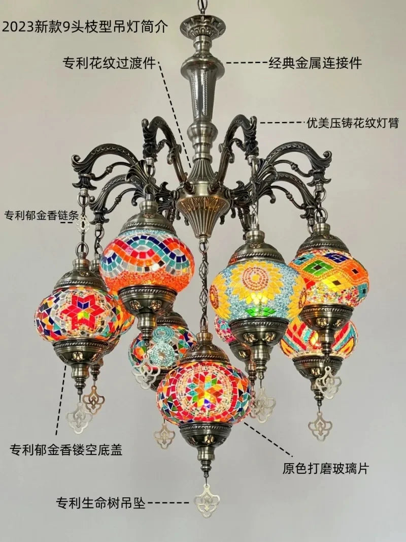 Turkish Chandelier Handmade