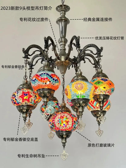 Turkish Chandelier Handmade