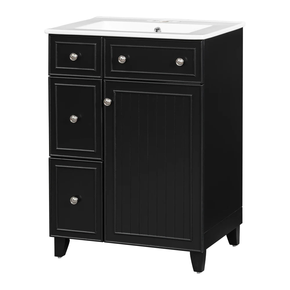 Bathroom Vanity Cabinet with Ceramic Sink