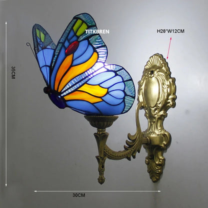 Turkish flower wall light