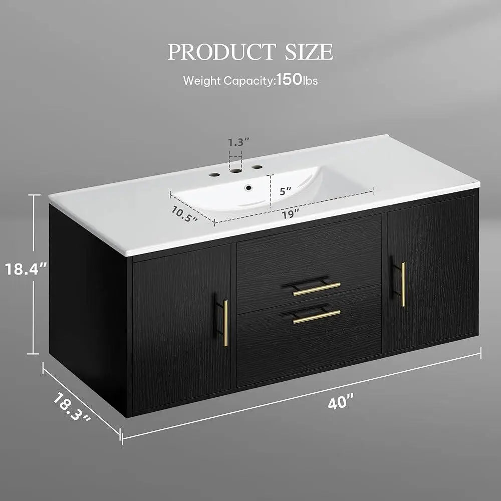Bathroom Vanity Wall Mounted Cabinet