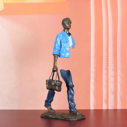 Bronze Traveller Statue