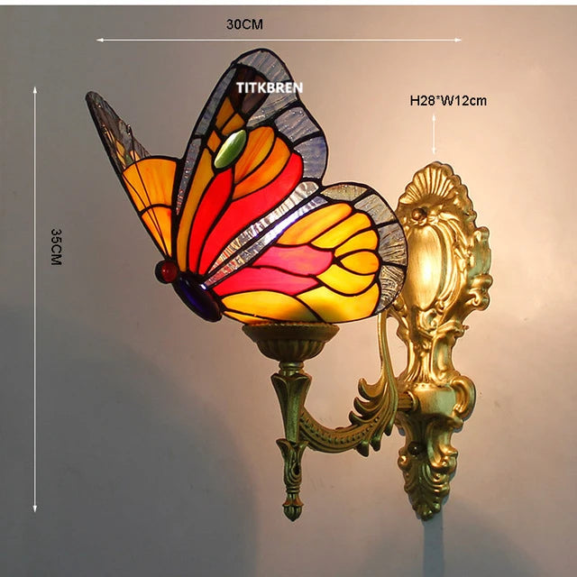 Turkish flower wall light