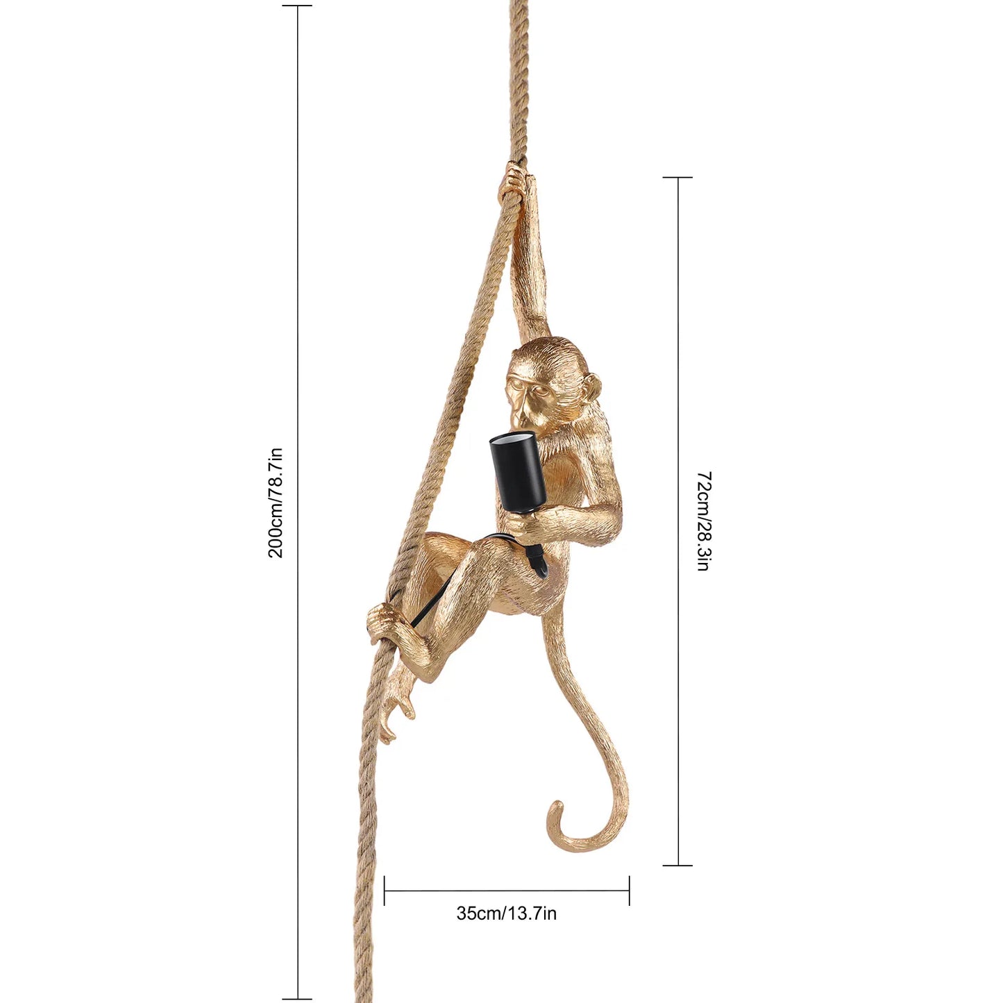 Monkey Pendant Lamp