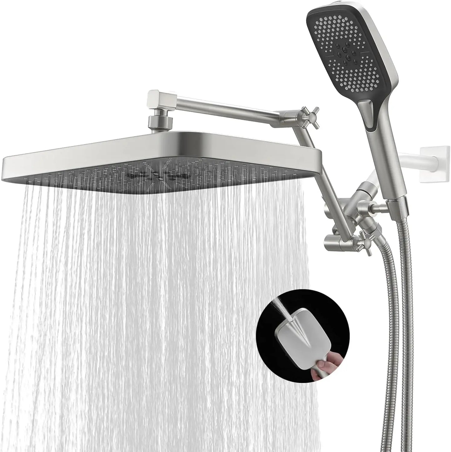 High-Pressure Rainfall Shower Heads