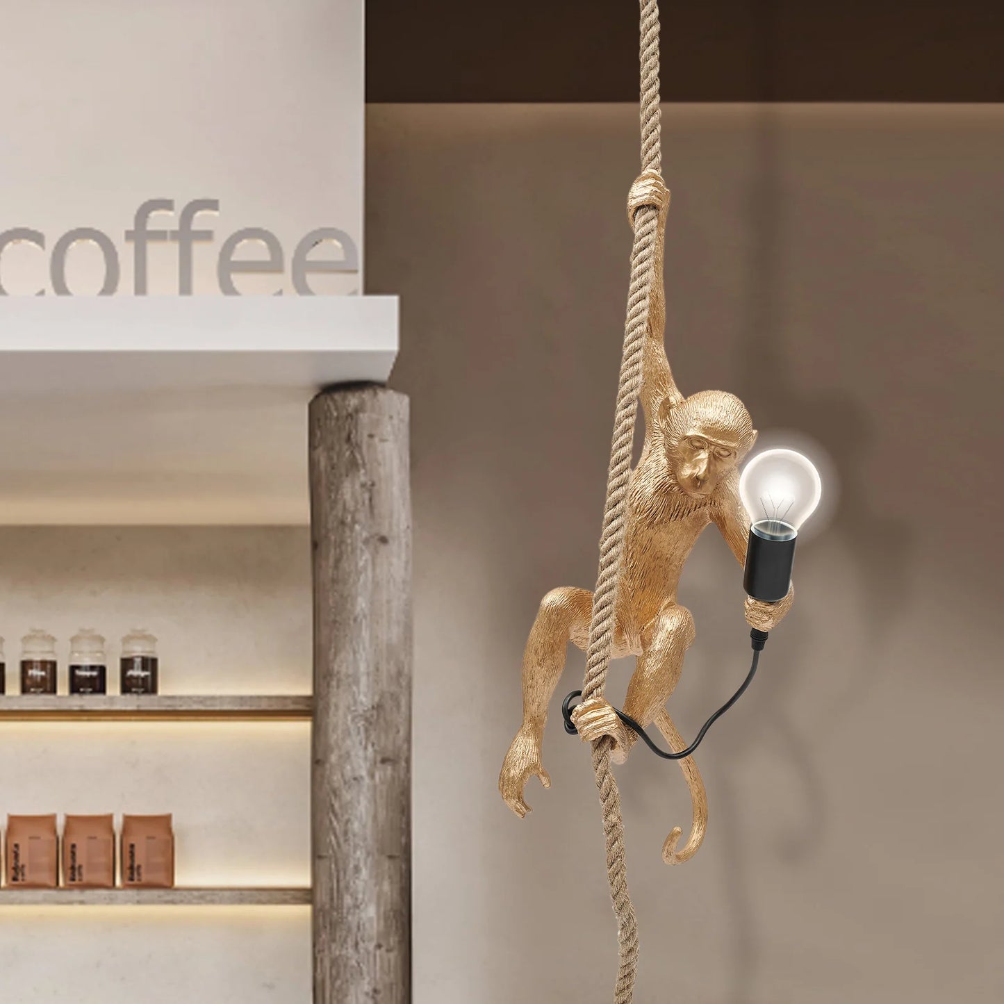 Monkey Pendant Lamp