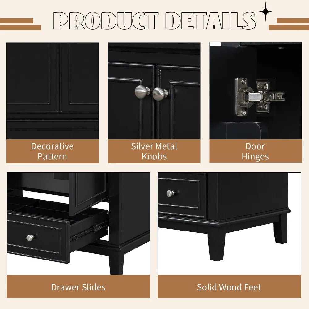 Bathroom Vanity with Sink Combo