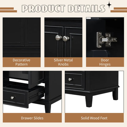 Bathroom Vanity with Sink Combo