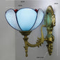Turkish flower wall light