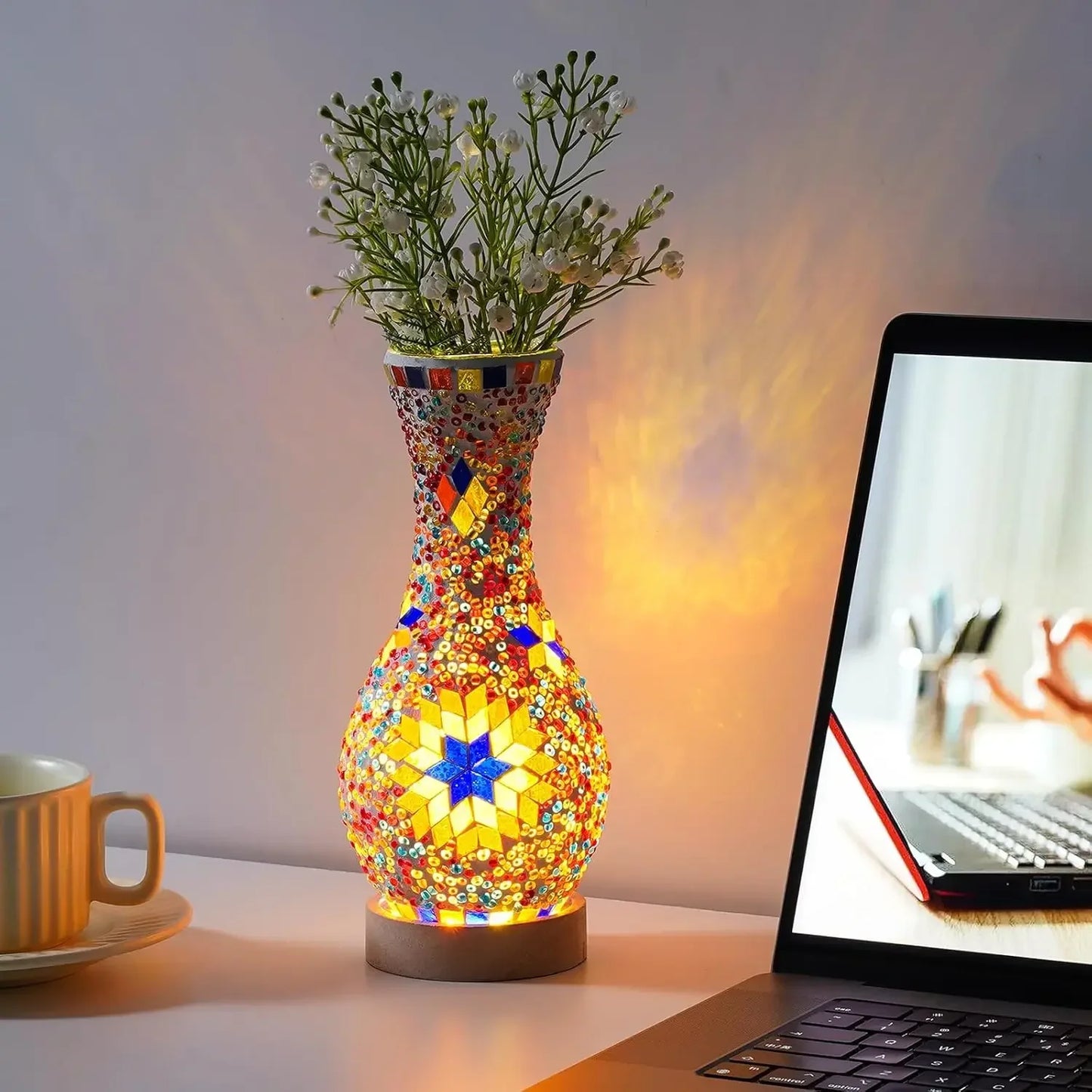 Handmade Vase Lamp