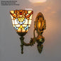 Turkish flower wall light