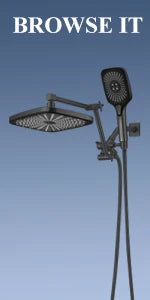 High-Pressure Rainfall Shower Heads