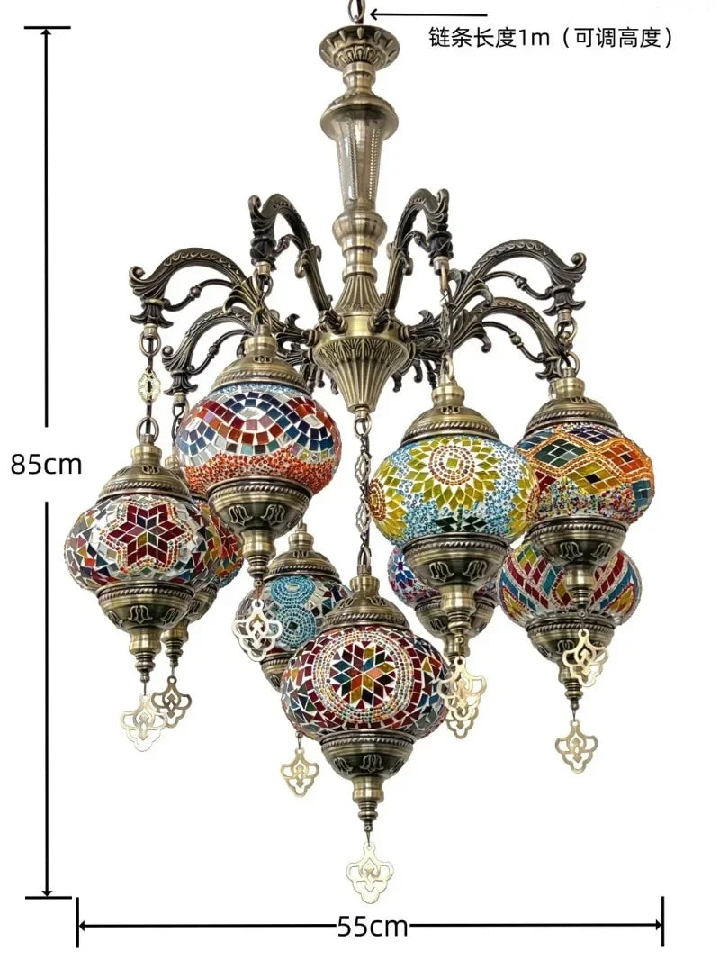 Turkish Chandelier Handmade