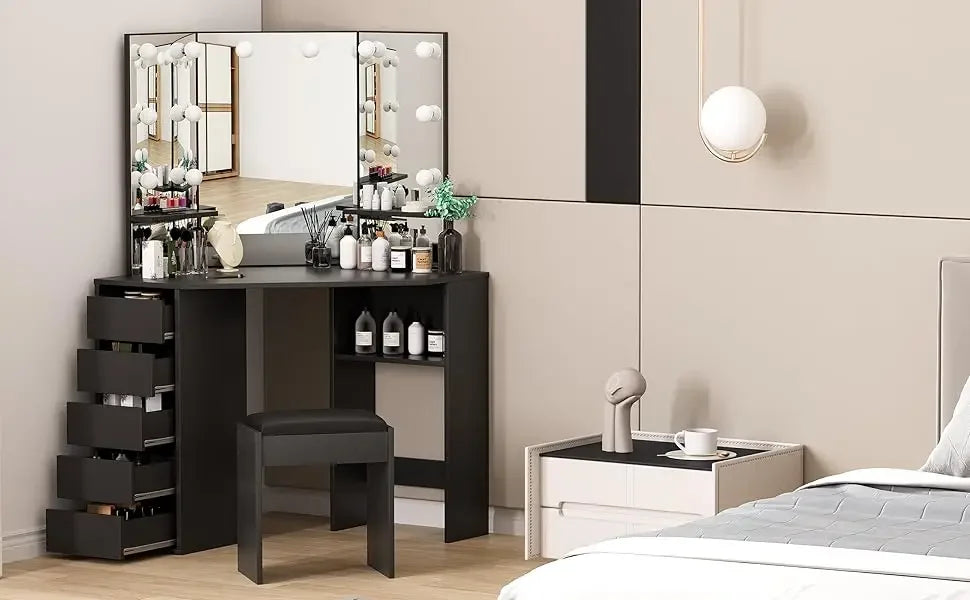 Corner Vanity Desk