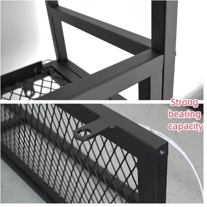 Bar Shelves Wall Mounted with LED Light