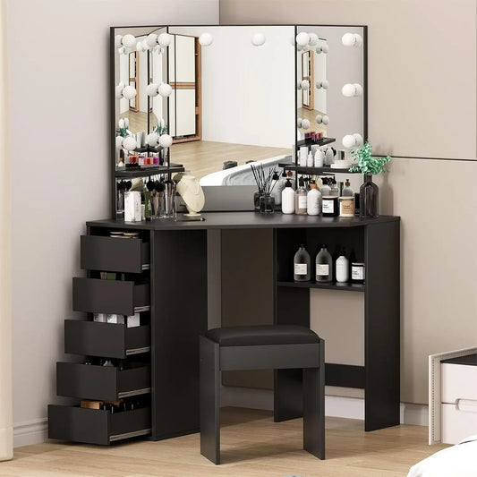 Corner Vanity Desk