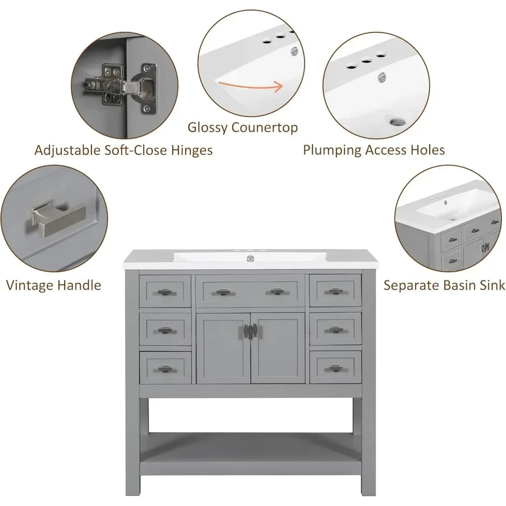 Bathroom Vanity with Sink