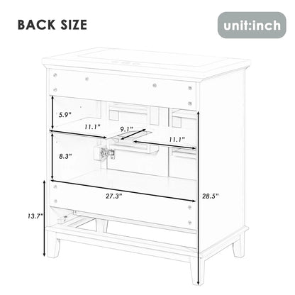 Bathroom Vanity with Sink Combo
