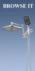 High-Pressure Rainfall Shower Heads