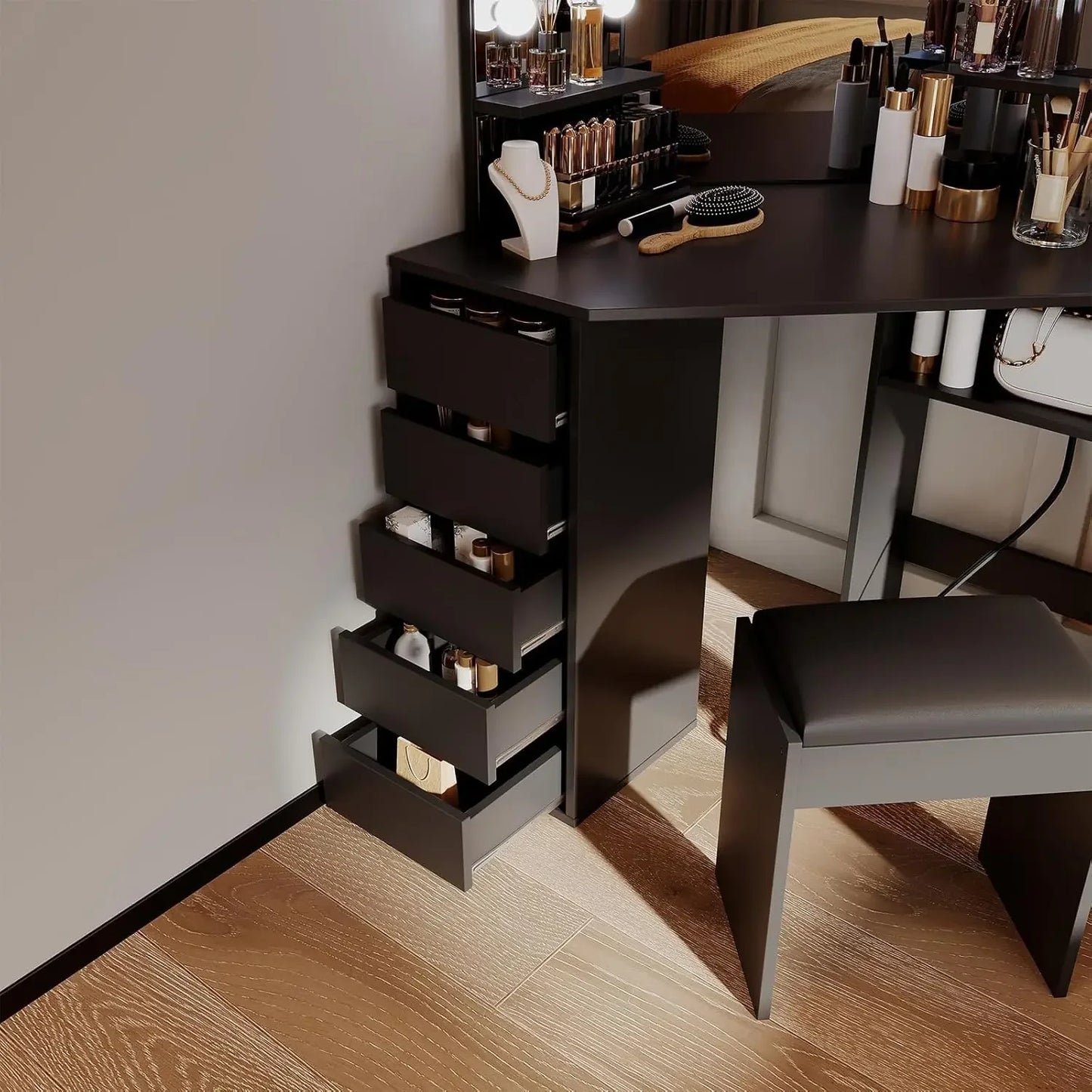 Corner Vanity Desk