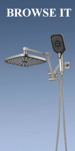 High-Pressure Rainfall Shower Heads