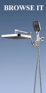 High-Pressure Rainfall Shower Heads