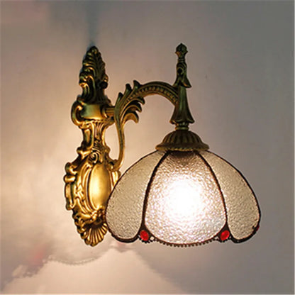 Turkish flower wall light